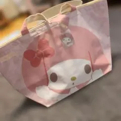 【新品】マイメロディ 保冷ビッグトートバッグ ビッグフェイス サンリオのサムネイル