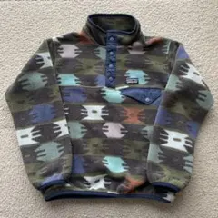 Patagonia パタゴニア キッズ ヴィンテージ 古着 スナップT フリース