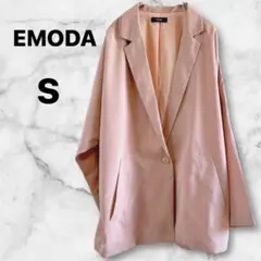 EMODA テーラードジャケット　S オーバーサイズ　レディース　春服　薄手