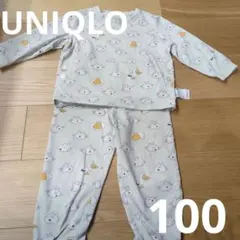 UNIQLO ユニクロ　11ぴきのねこ　絵本 パジャマ 100　保育園用のサムネイル