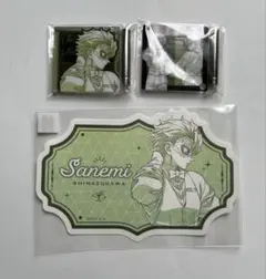 鬼滅の刃　モクテル　ロト　ミニアクリルパネル＆ボトル風ステッカー　不死川実弥