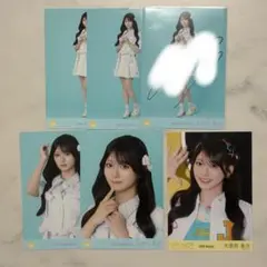 ≒JOY ニアジョイ 大信田美月 生写真 直筆 僕たちの歌 サマーツインテール