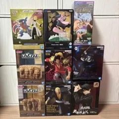 ワンピース 無陀野無人 鬼滅の刃 他 プライズ フィギュア セット