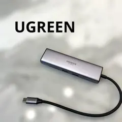 【UGREEN】　7in1 4K 60Hz対応USBハブ　ドッキングステーション