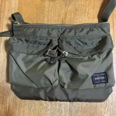 PORTER オリーブ サコッシュ