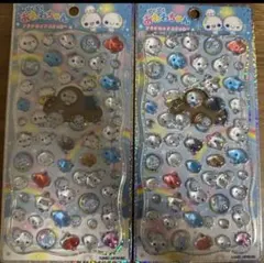 ぷくぷくあわわちゃんの可愛いプチドロップステッカー2枚セットです♪