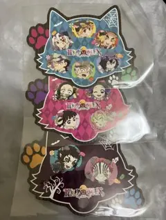 鬼滅の刃 ハロウィン 2025 通販特典 ダイカットカード 3点セット