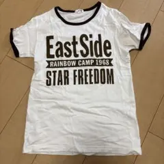 VISION QUEST リンガーTシャツ ホワイト M