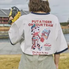 Kellogg's ケロッグ リンガーTシャツ BASEBALL