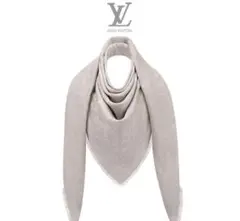 ルイ ヴィトン ショールモノグラム ストール グレージュ M71336 箱付