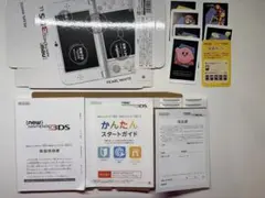 new Nintendo 3DS LL 箱・取説・保証書シール・ARカード