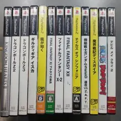 PS2ソフトまとめセット13本