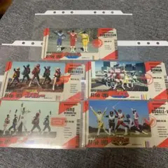 チケットライクコレクション スーパー戦隊シリーズ シークレット含むまとめ