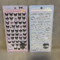 【新品】クロミ、シナモン　ボンボンドロップシールmini