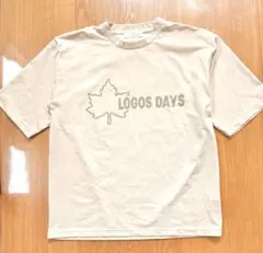【美品】LOGOS DAYS 半袖 Tシャツ ベージュＭ