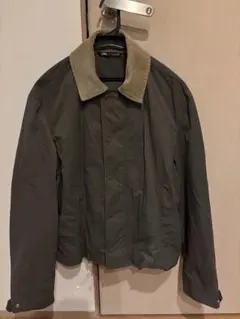 ZARA コーデュロイ襟 ブルゾン カーキ Mサイズのサムネイル
