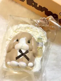 KUNA 水感スクイーズ　茶うさぎ　捏捏　クナスクイーズ