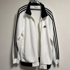 【美品】adidasアディダス ジャージ トラックジャケット白