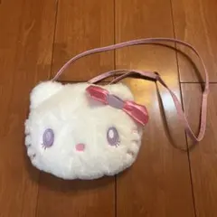 良品 正規品 キティちゃん がま口 ショルダーバッグ ユニバ USJ