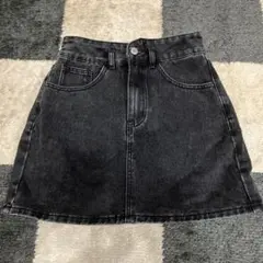 Dazy ブラックデニムスカート  海外製