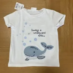 next baby クジラ柄 Tシャツ 80cmのサムネイル