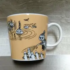 アラビア ムーミン マグカップ　廃盤ダークイエロー