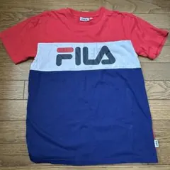 Tシャツ【赤青】【フリーサイズ】 ※160と記載がありますが大きめの作りです