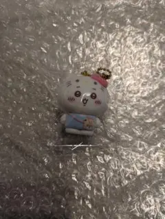 ちいかわ シークレットフロッキーマスコットチャーム　キティ　サンリオ