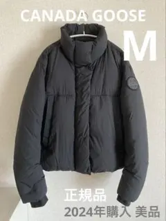 カナダグースJunction Cropped Puffer BlackLabel