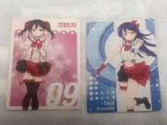 ラブライブ！ ラブカ 2枚セット 矢澤にこ 園田海未
