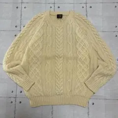 Le Tigre 極厚アラン編みウール100%フィッシャーマンニット