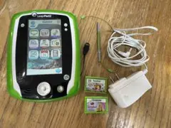 LeapPad2 緑色 知育玩具 ソフト2個付(ソフィア、ラプンツェル)