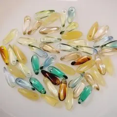 7458 チェコビーズ ダガー アソート 3×11mm 50個