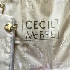 CECIL McBEE ロゴ入りトートバッグ