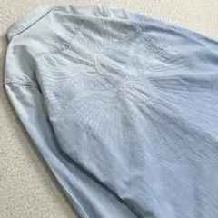 デニム＆サプライ ラルフローレン　デニム長袖シャツ　鷹刺繍　ウエスタン　S