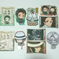 鬼滅の刃 ダイカットステッカー2 家族の敵セット