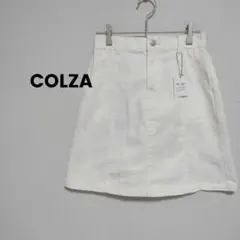 【COLZA】新品 ホワイト タイトスカート シンプル カジュアル