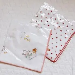 familiar ガーゼハンカチ 2枚セット