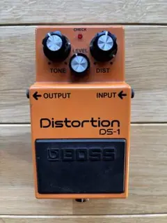 BOSS DS-1 1984年製 日本製 黒ネジ 動作良好 ガリなし 落書きあり