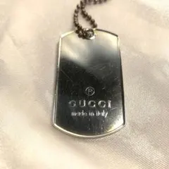 GUCCI グッチ ドッグタグ ネックレスのサムネイル