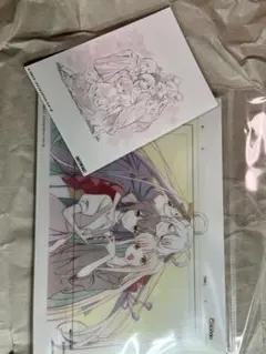 セット 超かぐや姫 ラフ原画 アクリルパネル + クリアファイル 2点