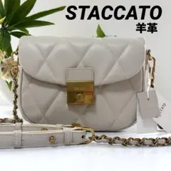 【タグ付き・未使用】STACCATO クラシックキルティング ショルダーバッグ