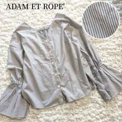 美品【ADAM ET ROPE'】3WAY　オフショルダー　Vネック　ブラウス