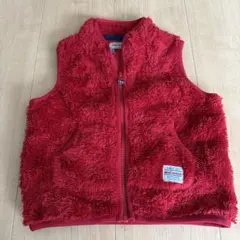 MIKI HOUSE 赤いベビーベスト 80