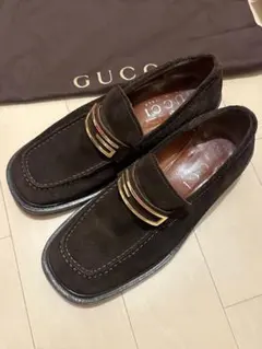 最終価格！！グッチ　スウェード　ローファー