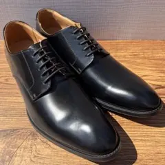 【未使用】REGAL リーガル プレーントゥ 26.5cm 黒 外羽根 革靴