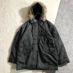 AVIREX　N-3B　フライトジャケット　ネイビー　サイズM　ナイロン