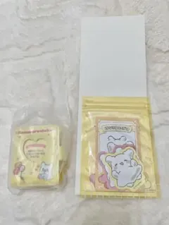 シークレットステッカーセット ミニフォトアルバムキーホルダー はなまるおばけ