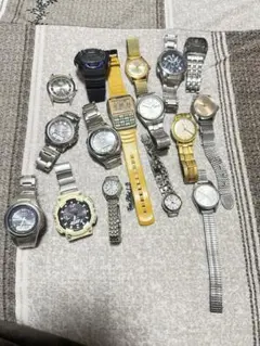 時計セット さまざまなデザイン SEIKO.CITIZEN.CASIO….