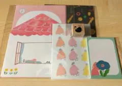 cotoricotori スタンプ,レターセット,トレペ,ステッカー,メモ